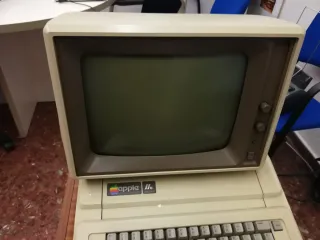 Apple IIe Ordenador Vintage Beige