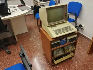 Apple IIe Ordenador Vintage Beige