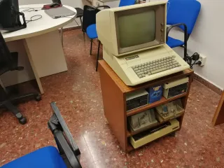 Apple IIe Ordenador Vintage Beige