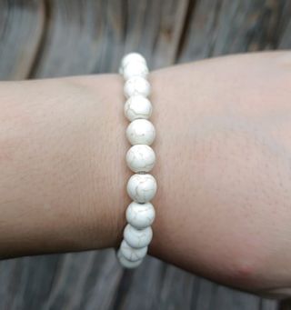 Pulsera de Howlita 