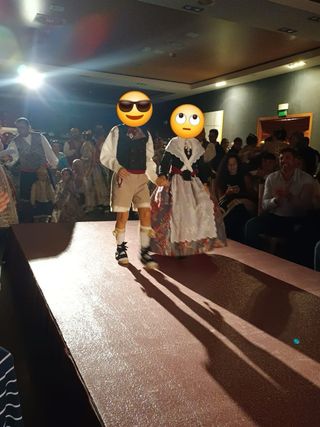 Traje de Fallera Niña 4-6 años