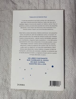 Hábitos atómicos: Cambios pequeños, resultados ...