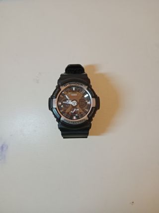 Reloj Casio G-Shock Negro y Plateado