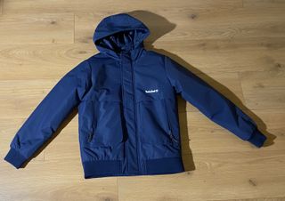 Abrigo Timberland azul niño , nuevo.