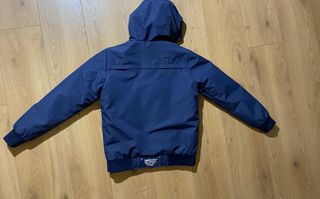 Abrigo Timberland azul niño , nuevo.