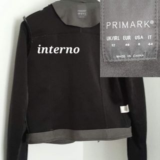 Giacca biker Primark tg44IT grigio