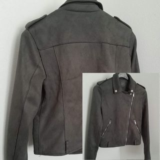 Giacca biker Primark tg44IT grigio