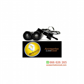 KIT DE DOS PROYECTORES LED LOGO RENAULT PARA PUER