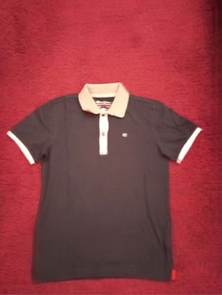 Set 2 Polo Ragazzo Champion Nero Beige