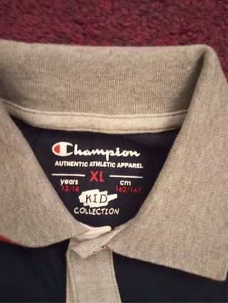 Set 2 Polo Ragazzo Champion Nero Beige