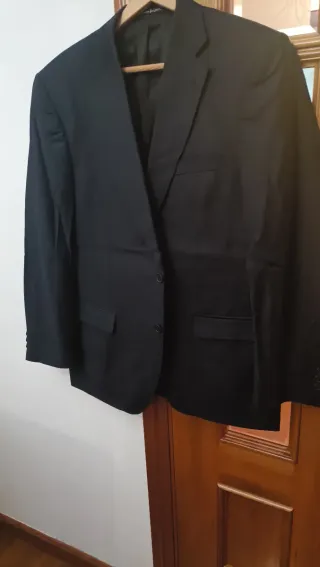 Americana Dustin azul rayas talla 54