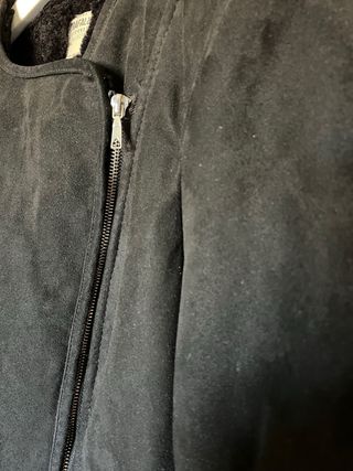 Cazadora Biker Zara Trafaluc Negra Talla L