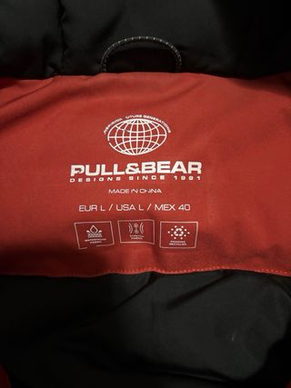 Chaquetón Pull&Bear térmico