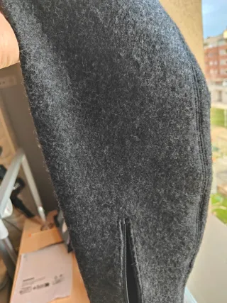 Botas altas de paño negras