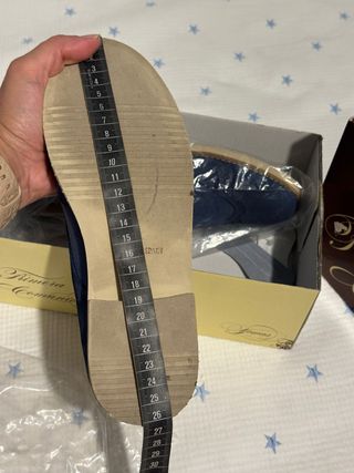 Zapatos comunión niño azul