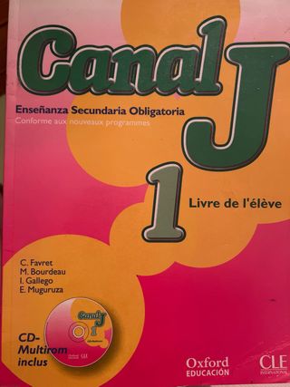 libro francés Canal J oxford education