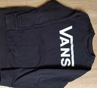 Sudadera Vans Niño Talla L Negra