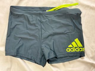 Bañador Adidas Gris y Verde Talla M