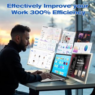 Doble Monitor Portátil