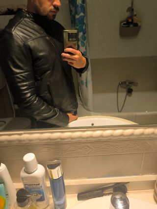 Chaqueta de cuero Jack & Jones