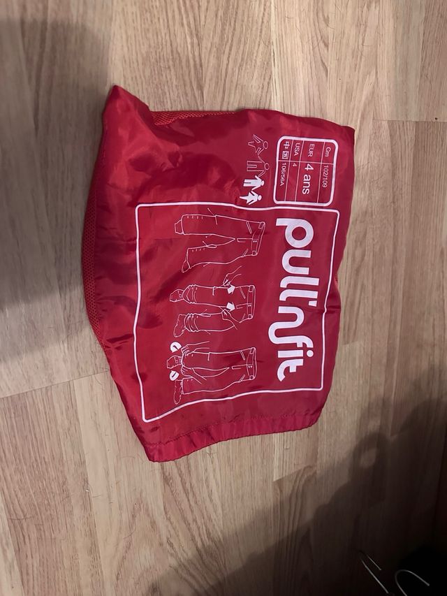 Pantalones de nieve para niño rojos