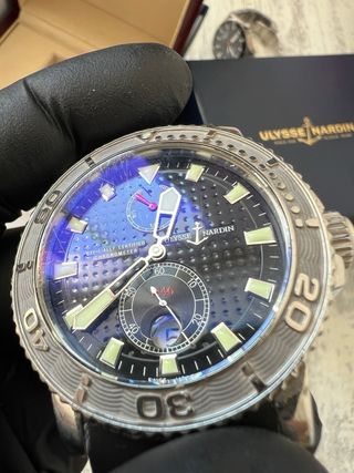 Reloj Ulysse Nardin Maxi Marine Diver Azul