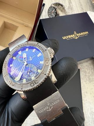 Reloj Ulysse Nardin Maxi Marine Diver Azul