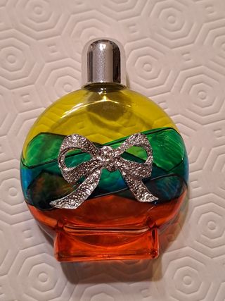 Bottigliette profumo vetro colorate - vuote.