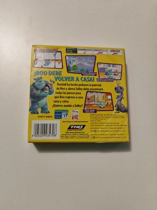 Monstruos S.A. Game Boy Advance Nintendo GBA