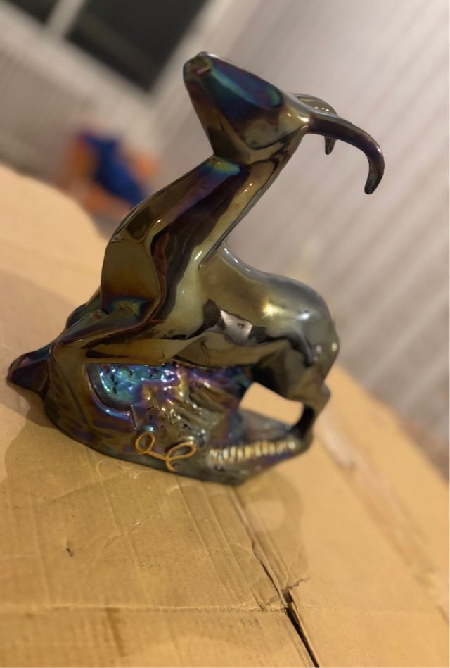 Figura Gacela Cerámica RAMCI Multicolor