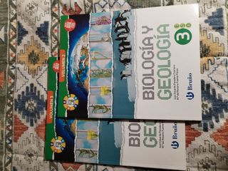 Biología y Geología 3° ESO, 2 y 3 volúmenes.