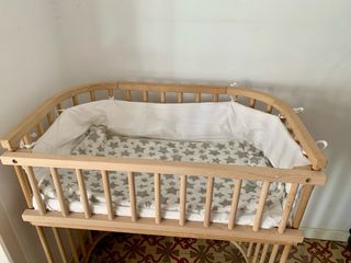 Minicuna Colecho BabyBay Maxi casi nueva