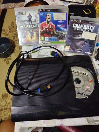 Consola PS3 + 3 Juegos + Mando
