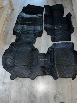 Alfombrillas Hyundai ix35 Negro Cuero