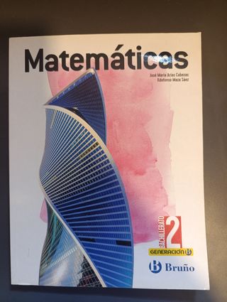Generación B Matemáticas 2 Bachillerato