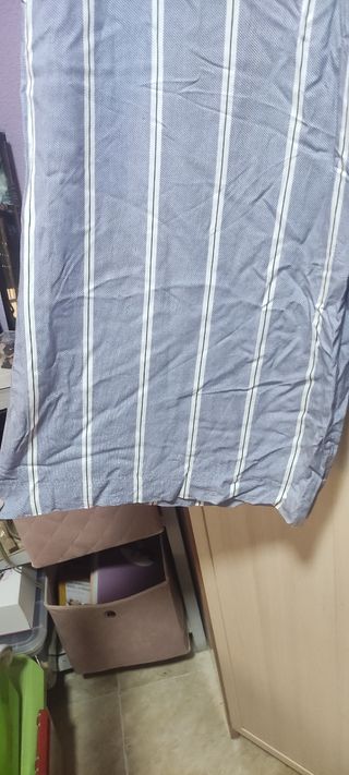 Pantalón de vestir de verano a rayas