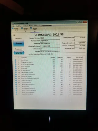 Hard disk esterno Iomega 500GB