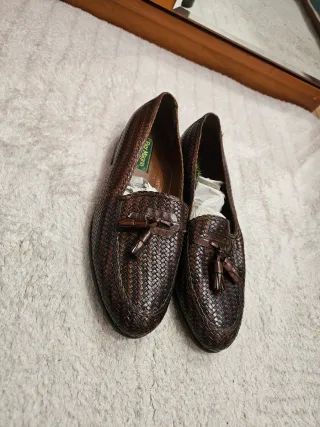 Mocasines de piel