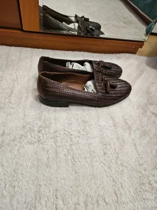 Mocasines de piel
