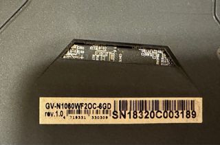 Tarjeta Gráfica Gigabyte GeForce GTX 1060 6Gb