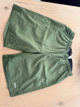 Pantalón corto deportivo Wilson verde