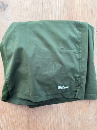 Pantalón corto deportivo Wilson verde