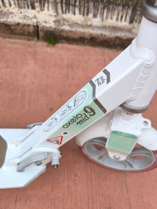 Patinete Oxelo MID 9 Blanco