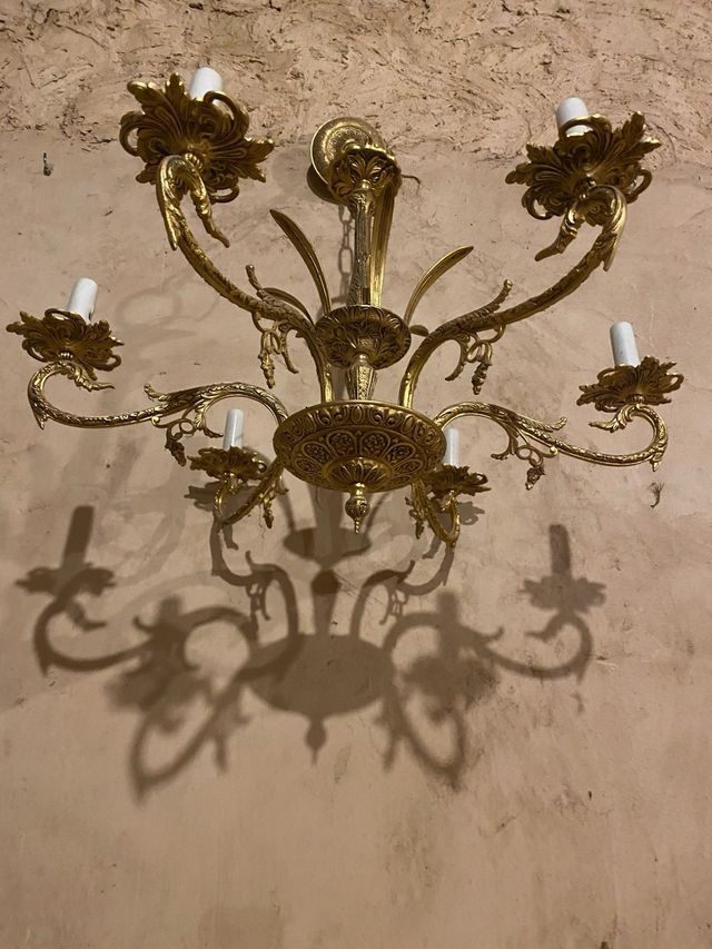 Lámpara de comedor antigua 