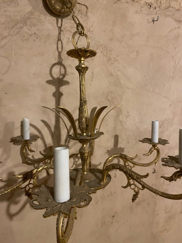 Lámpara de comedor antigua 