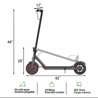 Patinete Eléctrico 31kmh