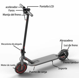 Patinete Eléctrico 31kmh