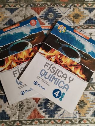 Física y Química 4 ESO, 3 volúmenes.