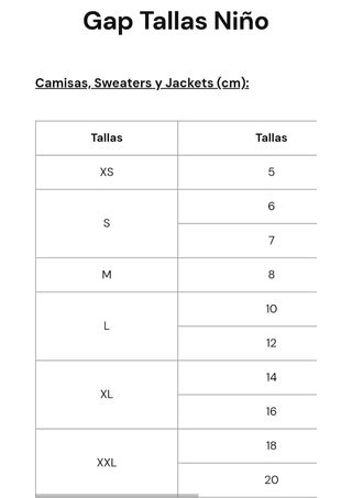 Chaqueta GAP Naranja Talla M