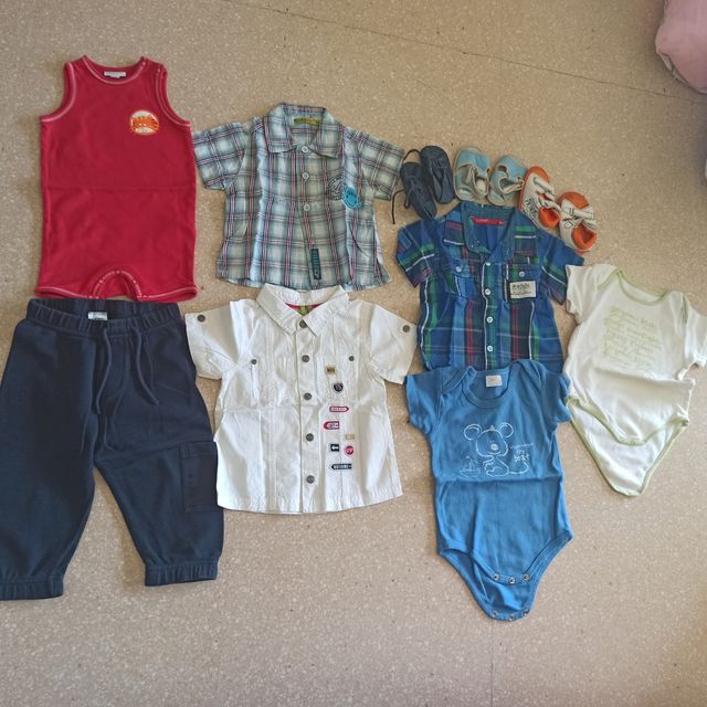 Lote Ropa Bebé Niño 6 Meses
